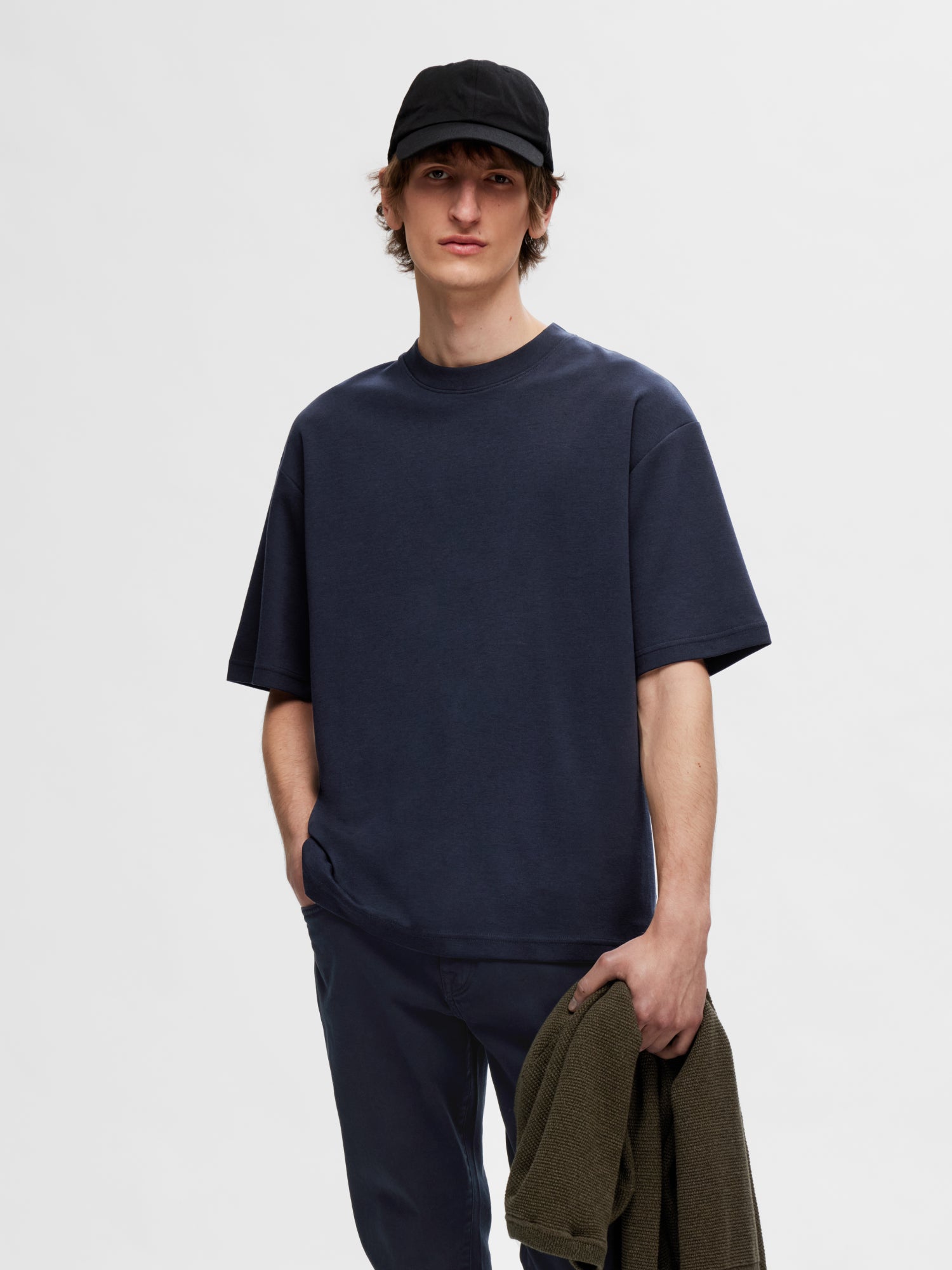 Selected T-Shirts  schwarz