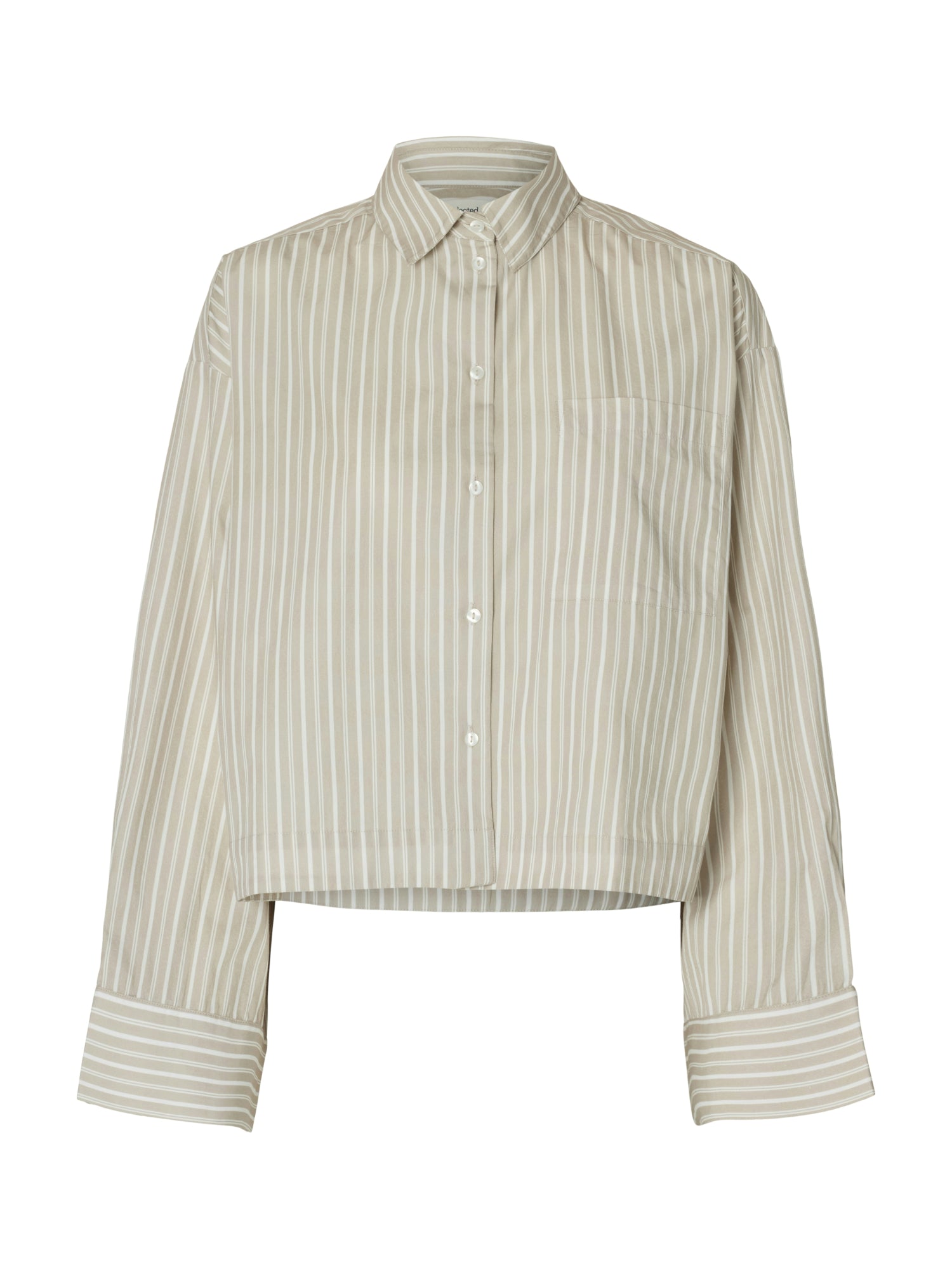 Selected femme Blusen  beige