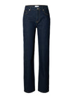 Selected femme Straight  dunkelblau