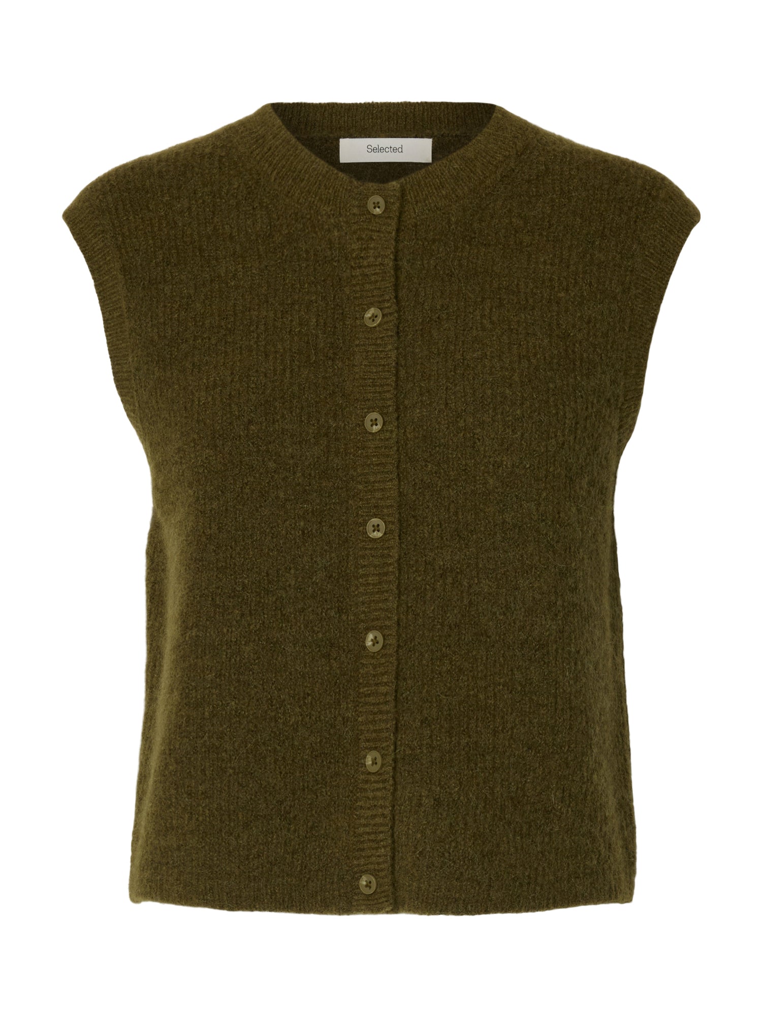 Selected femme Strickjacken  grün