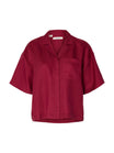Selected femme Blusen  rot