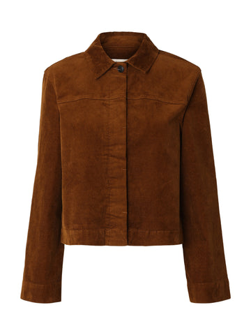 SLWRUNA Boxy Fit Cord Jacke
