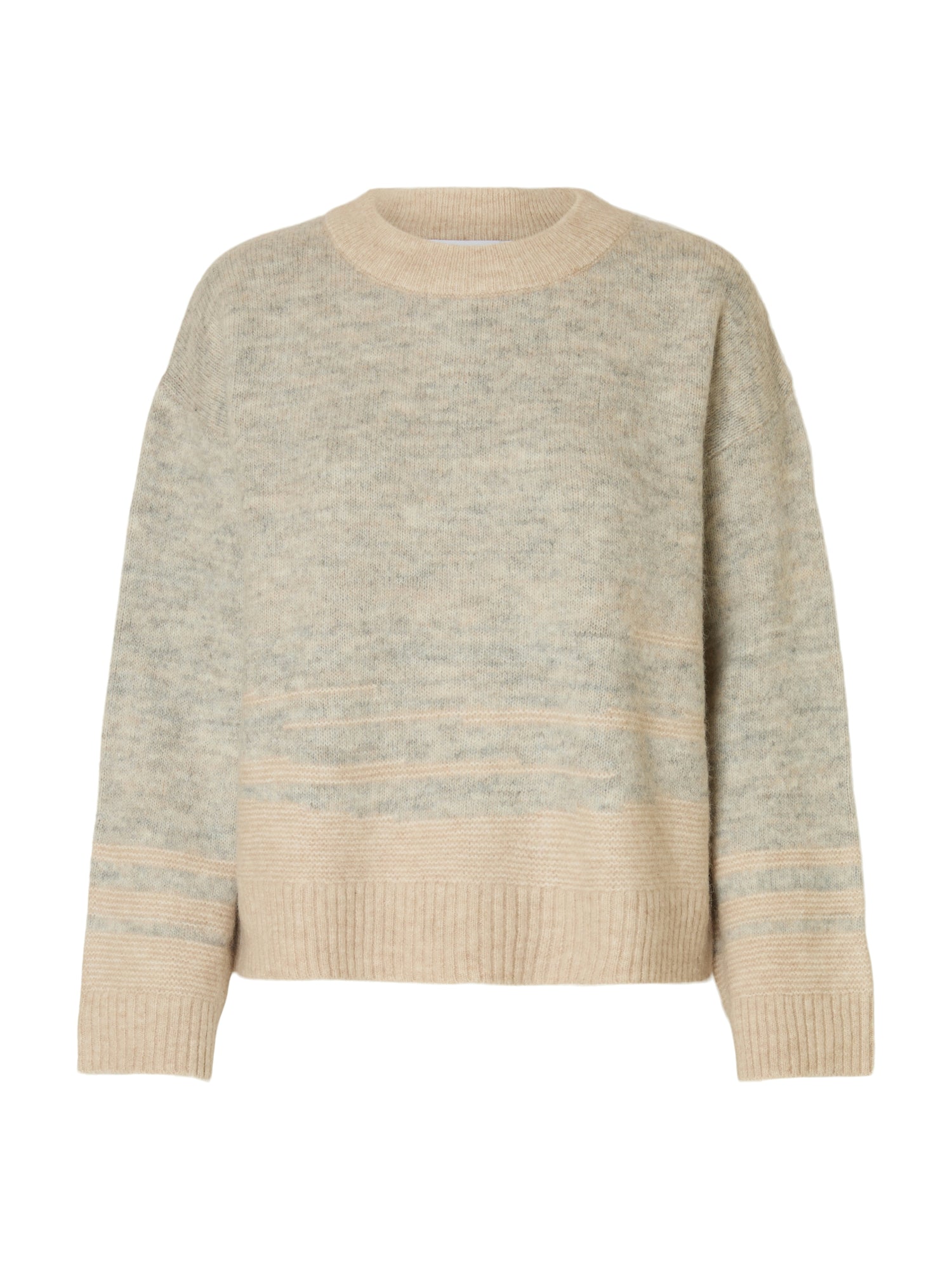 Selected femme Pullover  grau