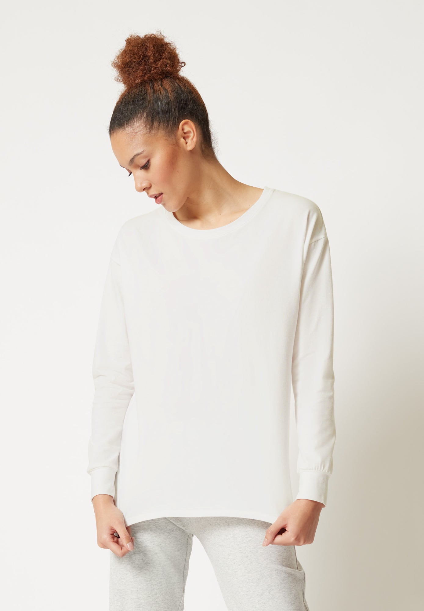 Skiny Pullover  weiß