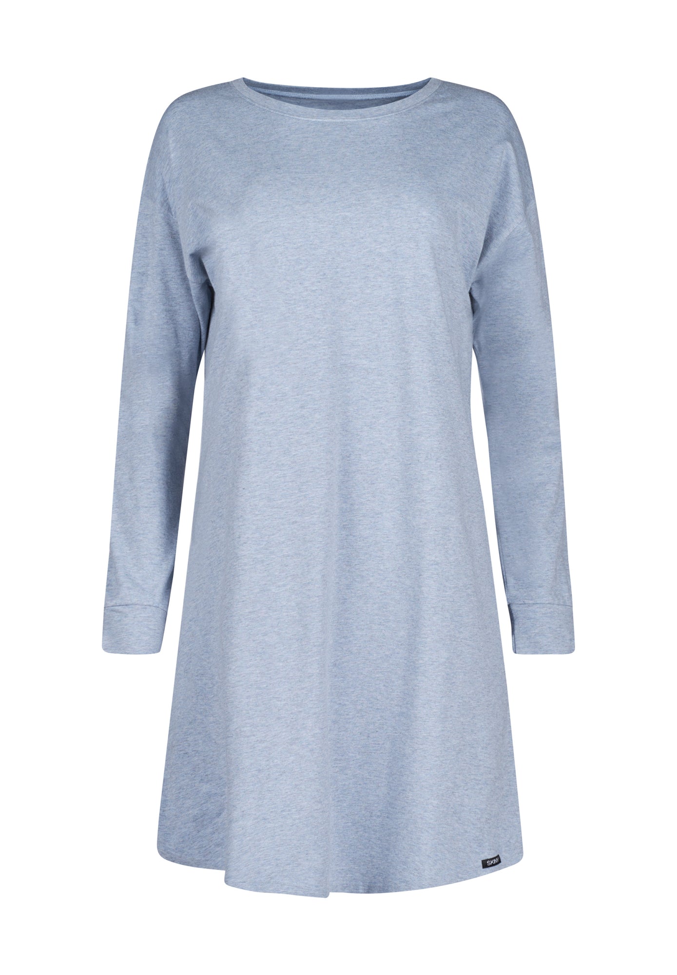 Skiny Pyjamashirts  hellblau