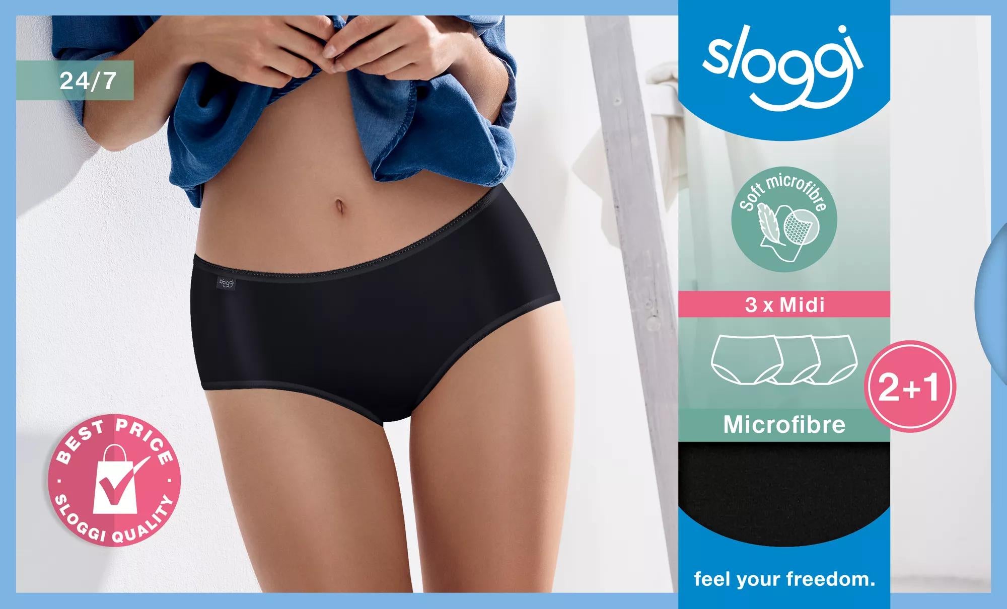 Sloggi Panties  schwarz
