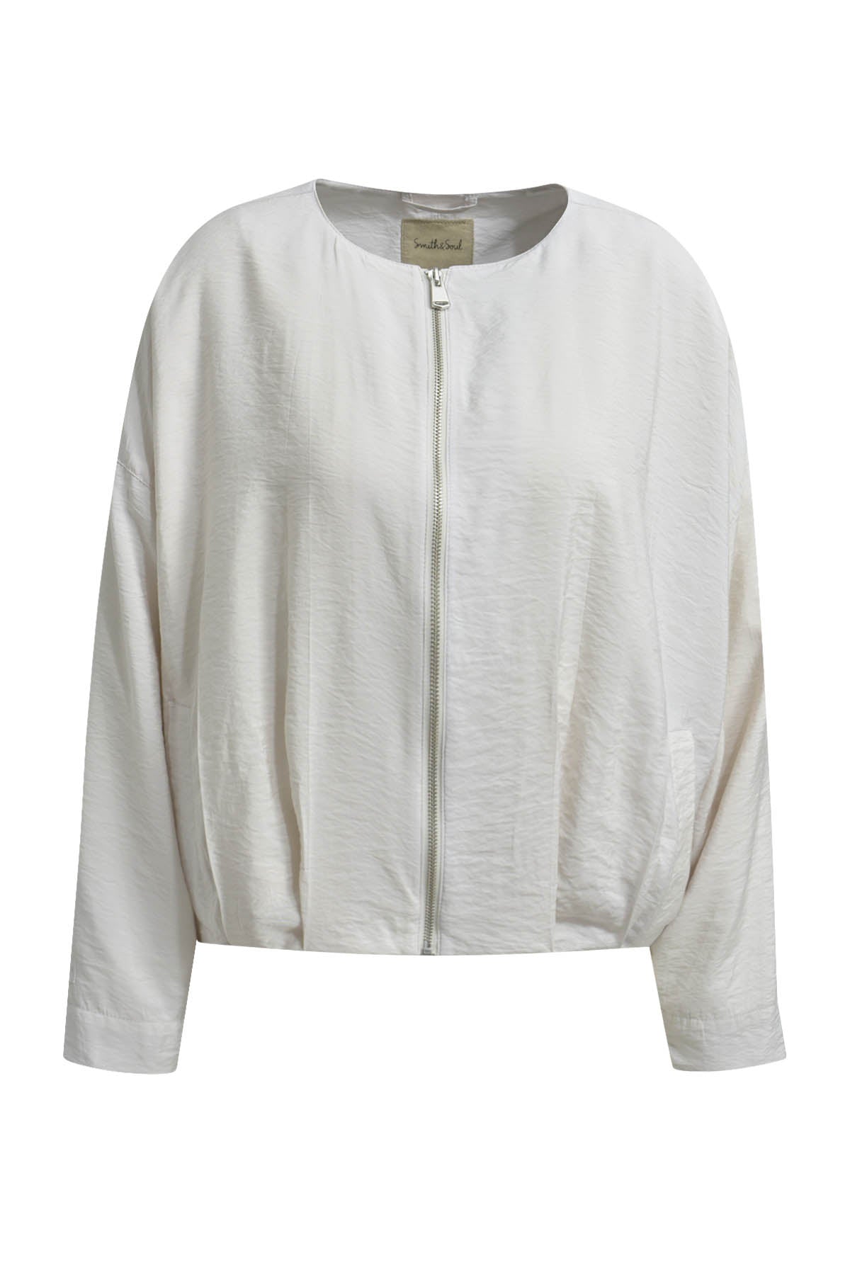 Smith & Soul Sweatjacken  weiß