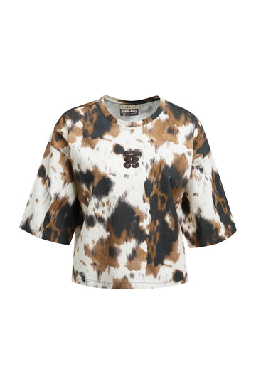 Boxy Cropped T-Shirt AOP