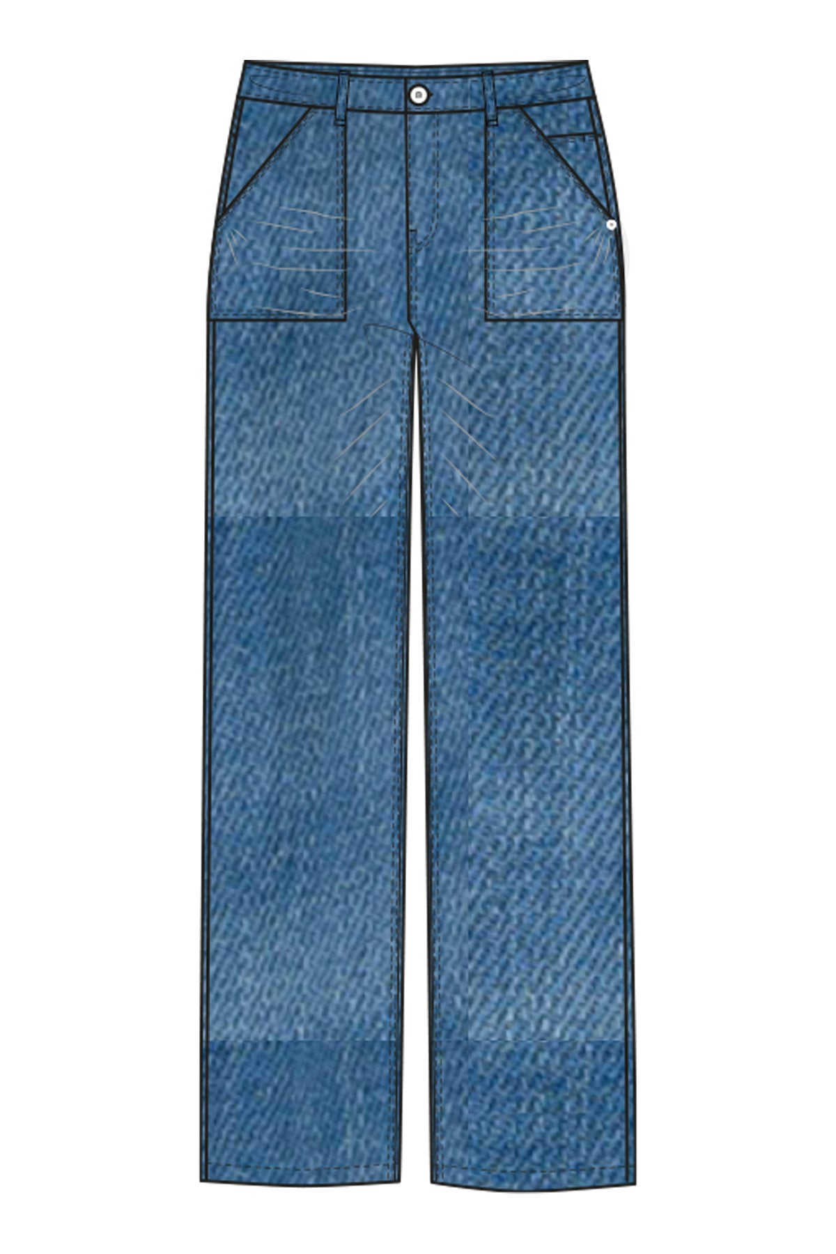 Smith & Soul Relaxed, Weit  hellblau