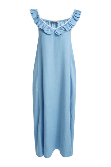 Kleid Ruffle Strap