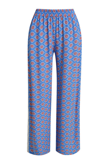 Marlenehose mit Allover-Print