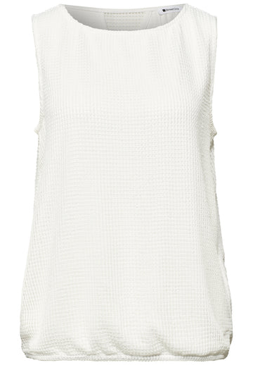 2-in-1 Mesh-Top mit U-Boot-Ausschnitt
