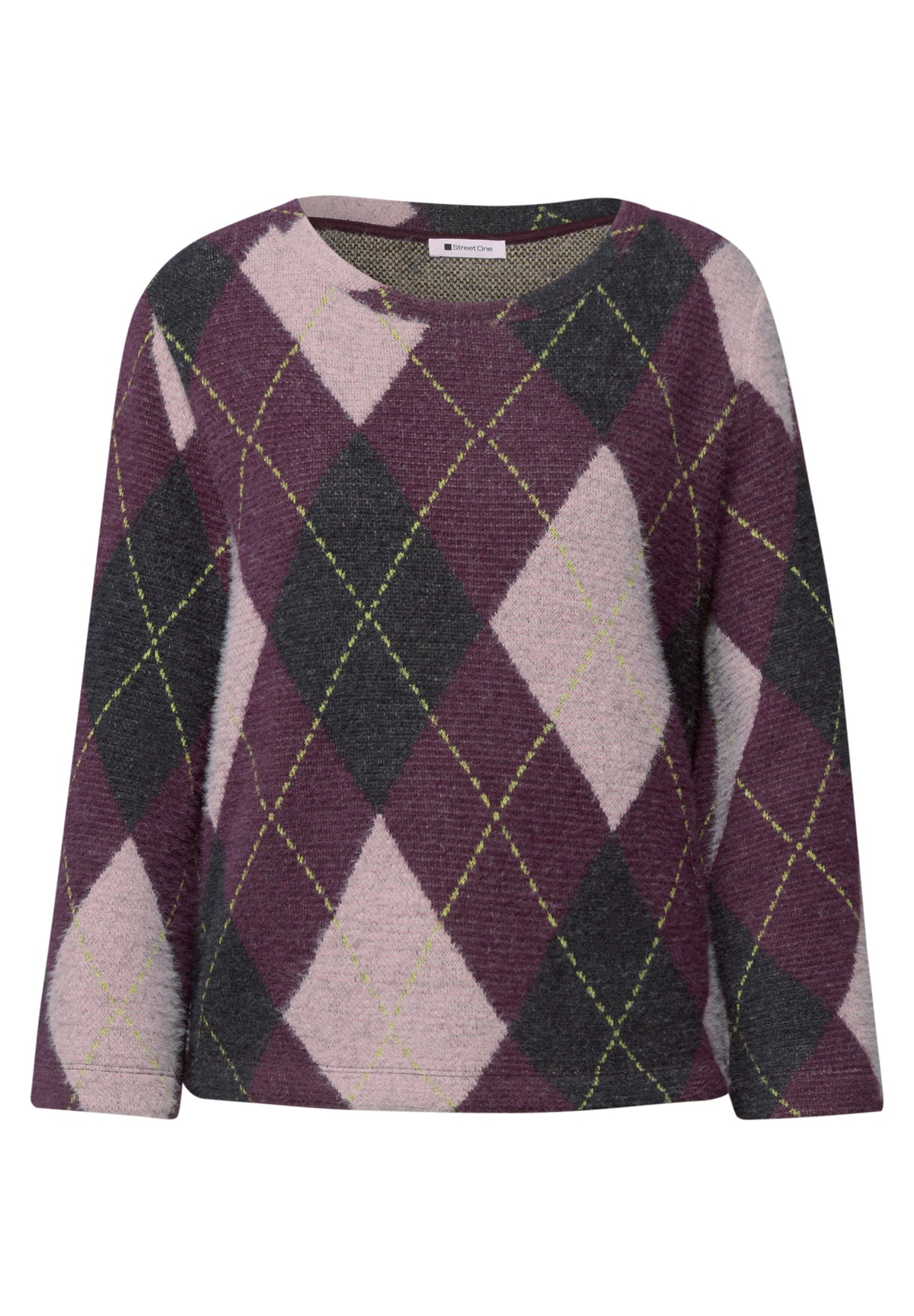 Street One Pullover  lila