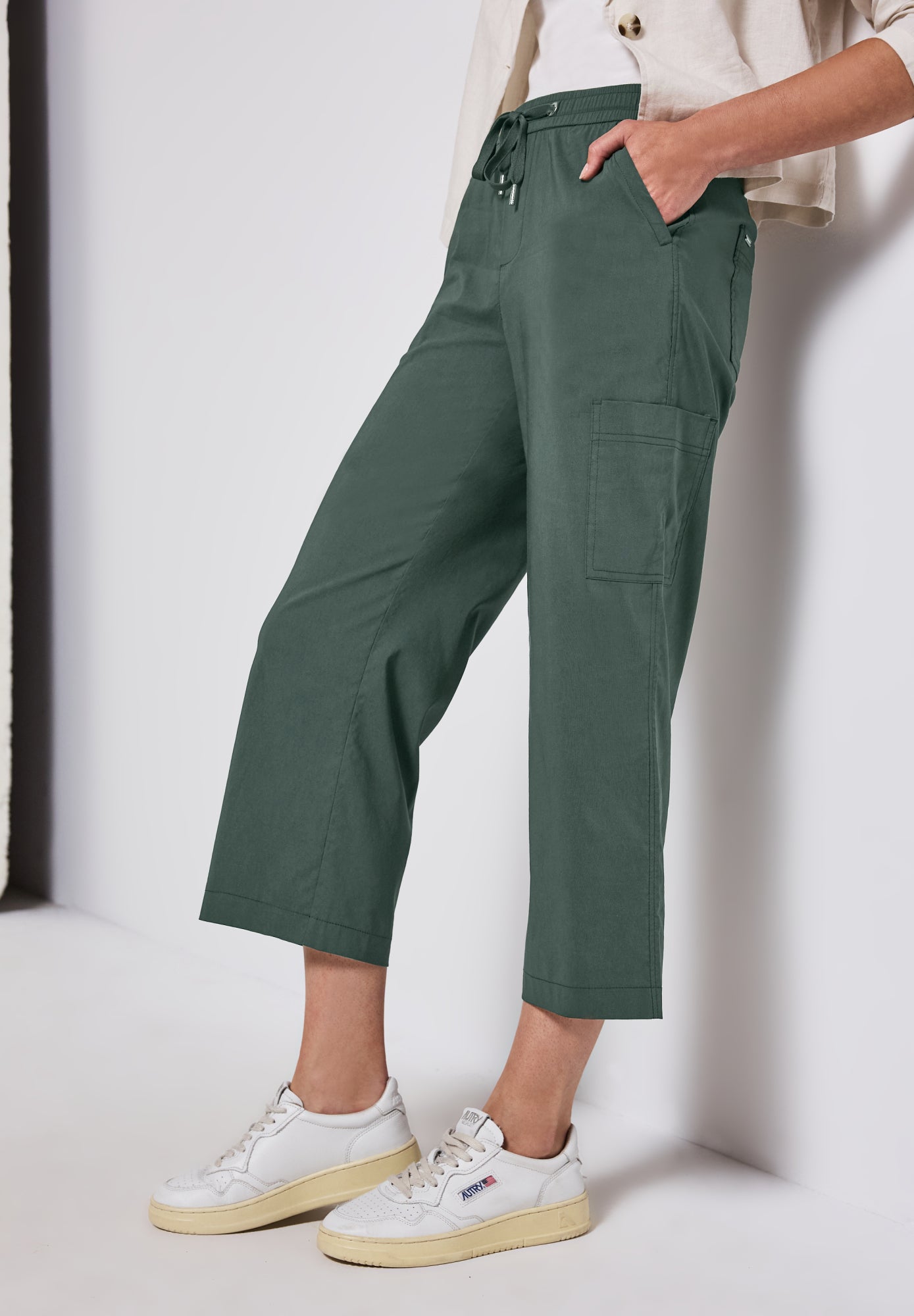 Street One Culottes  grün