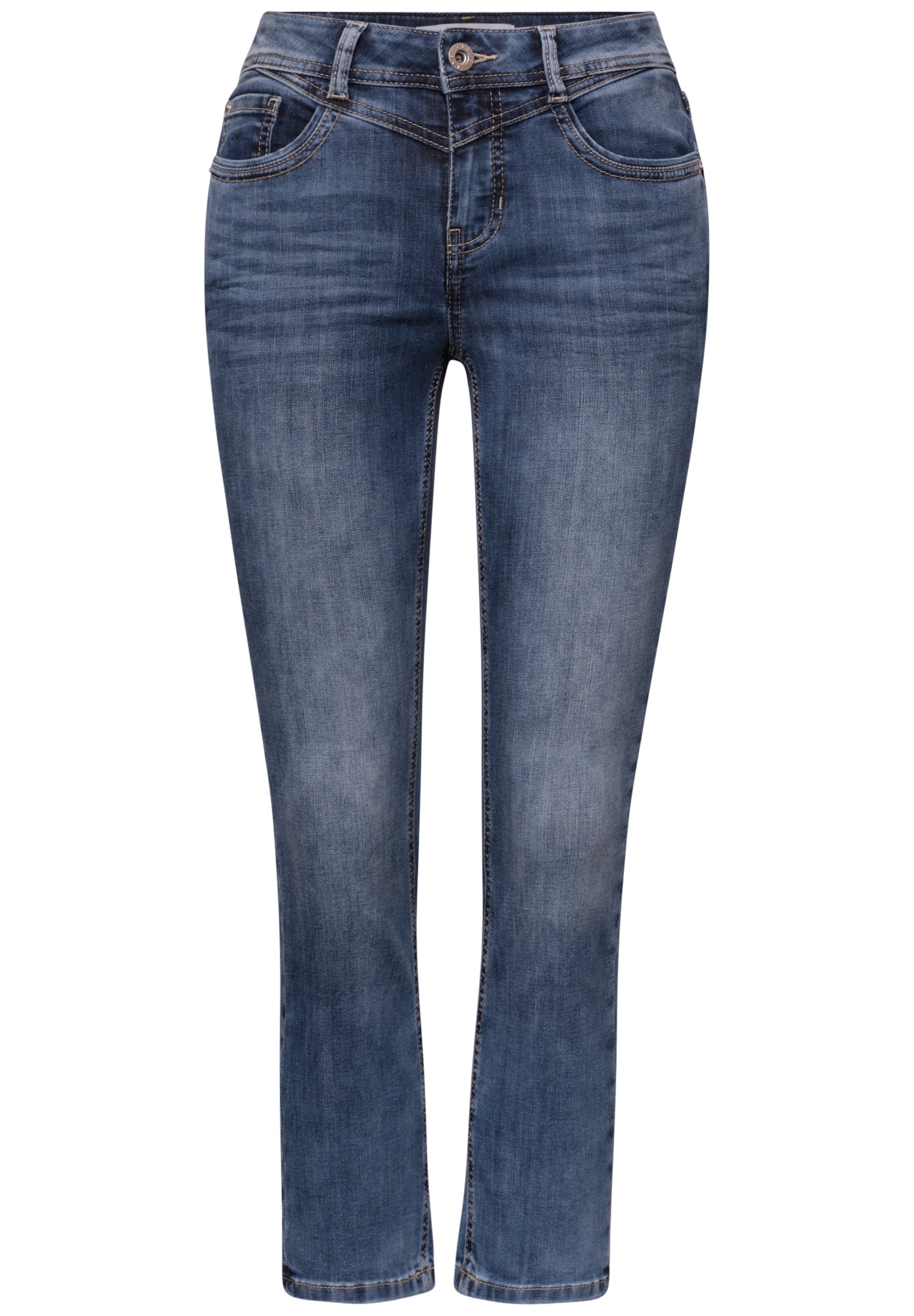 Street One Skinny, Slim  dunkelblau