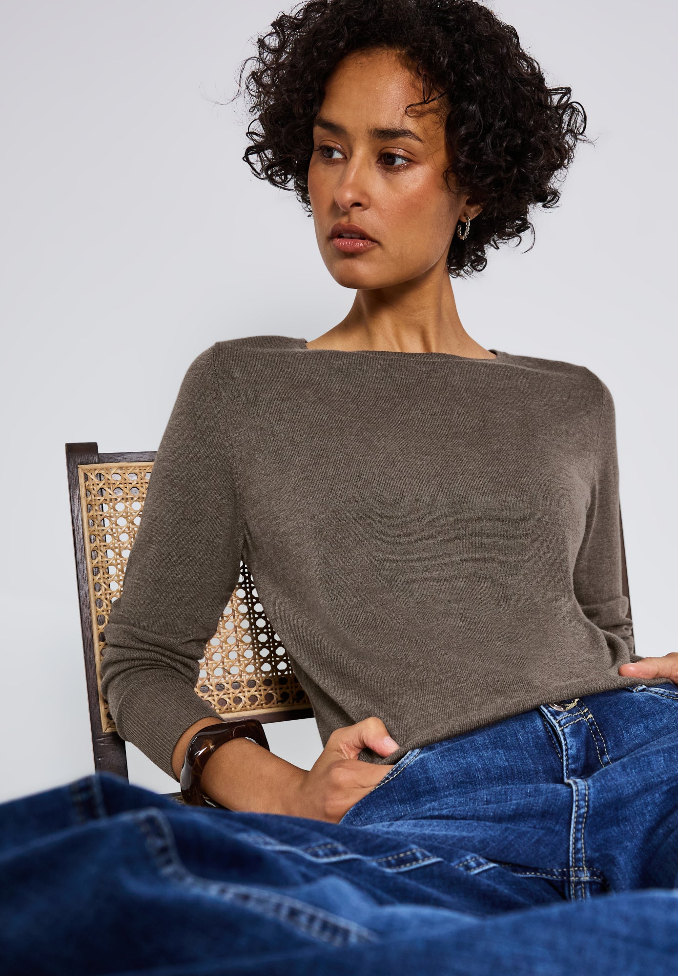 Street One Pullover  braun