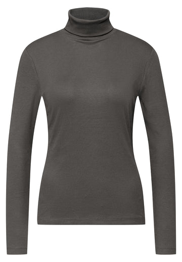 Basic Rollkragenshirt