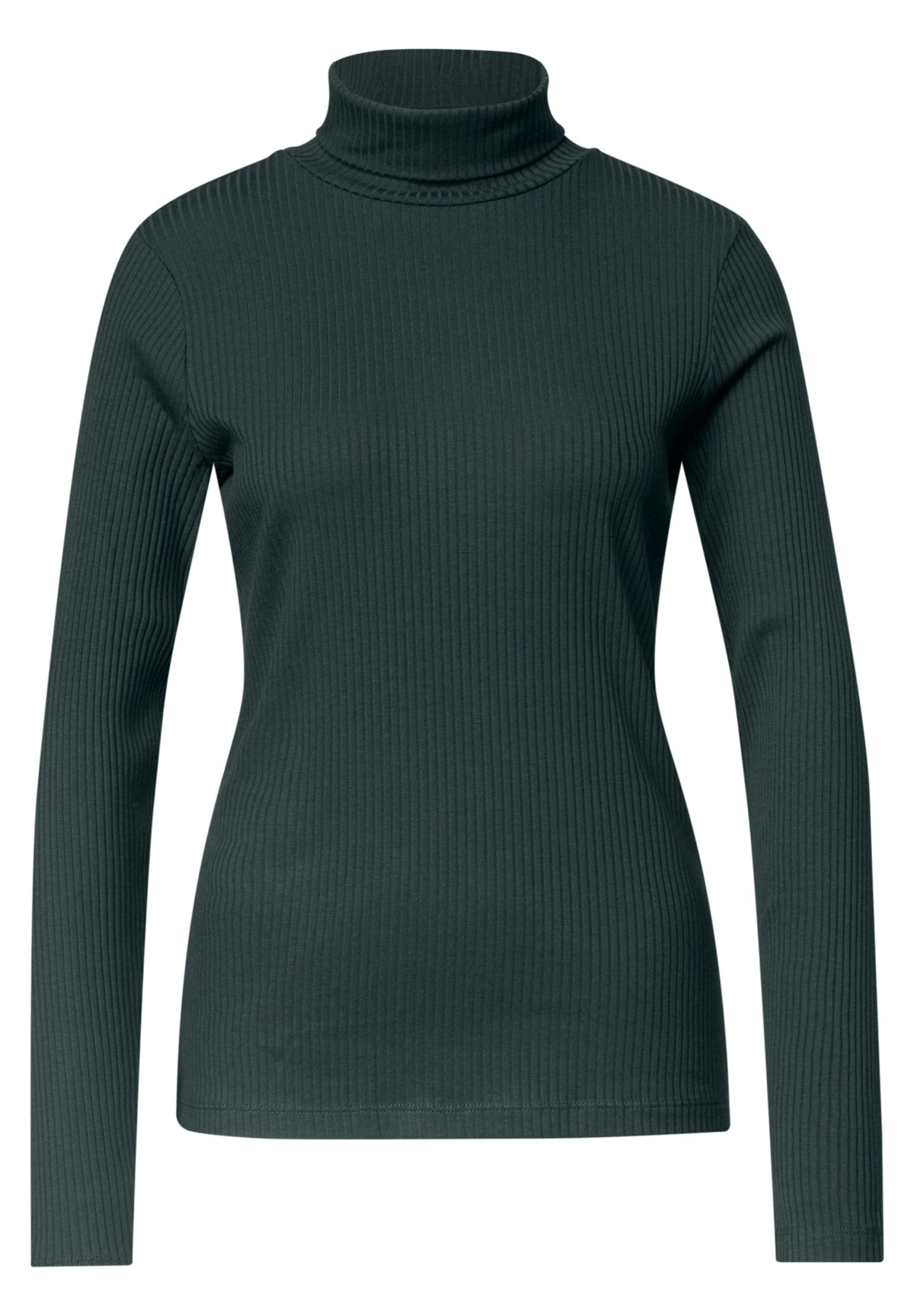 Street One Langarmshirts  dunkelgrün