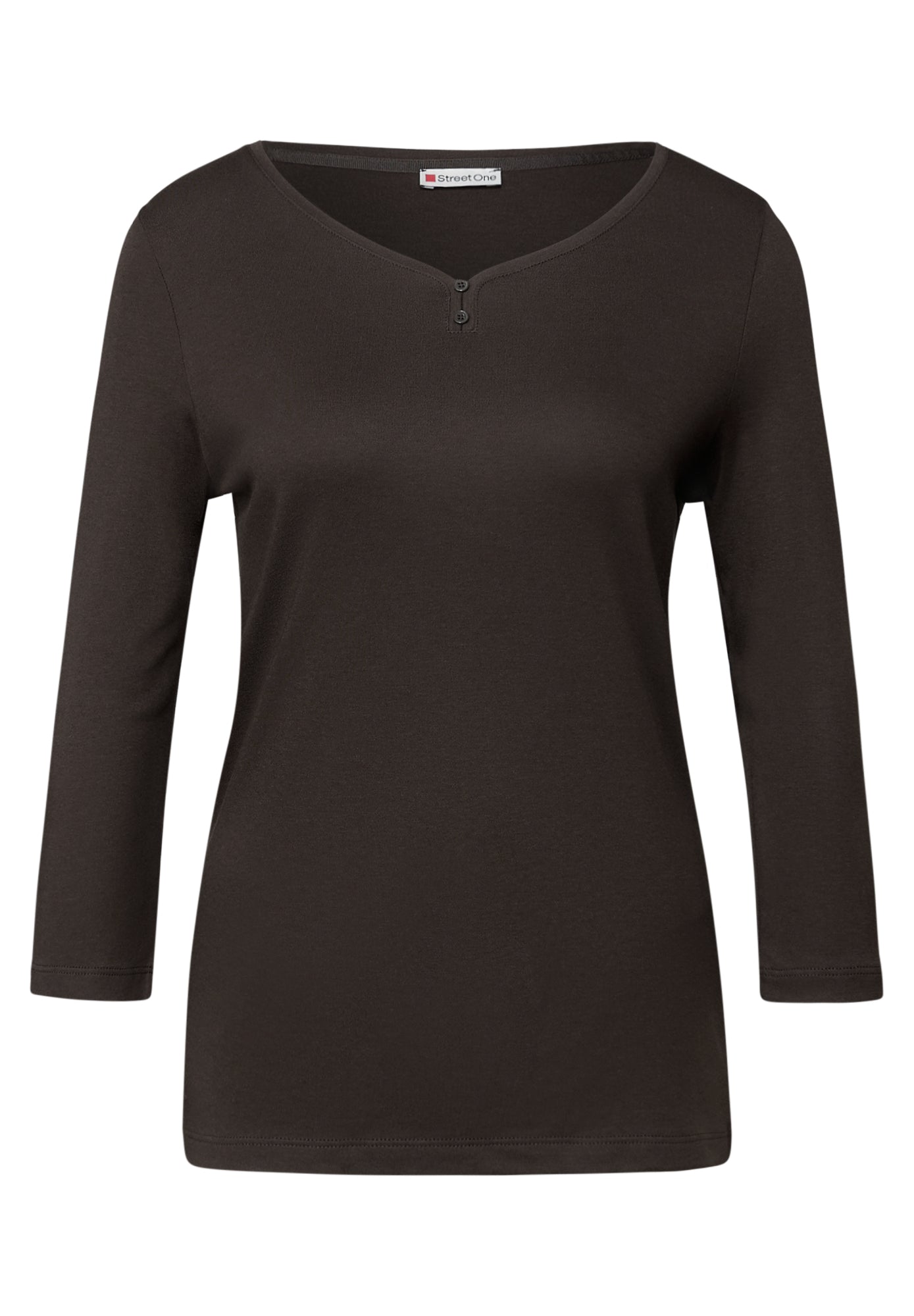 Street One 3/4-Shirts  braun