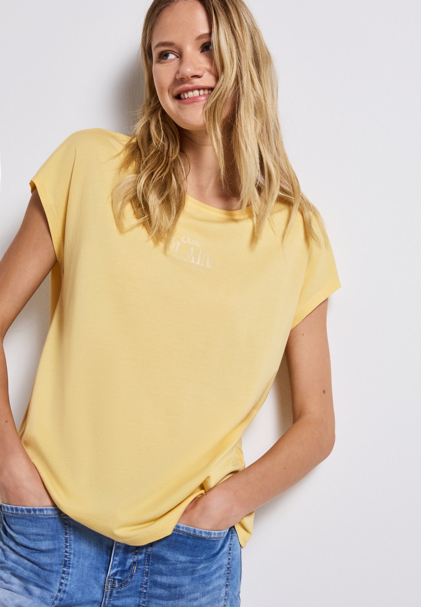 Street One T-Shirts  gelb
