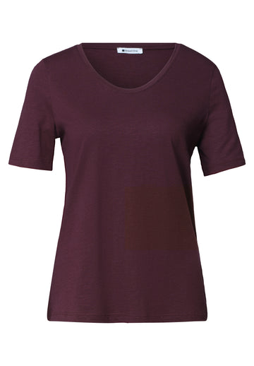 Basic T-Shirt aus Jersey