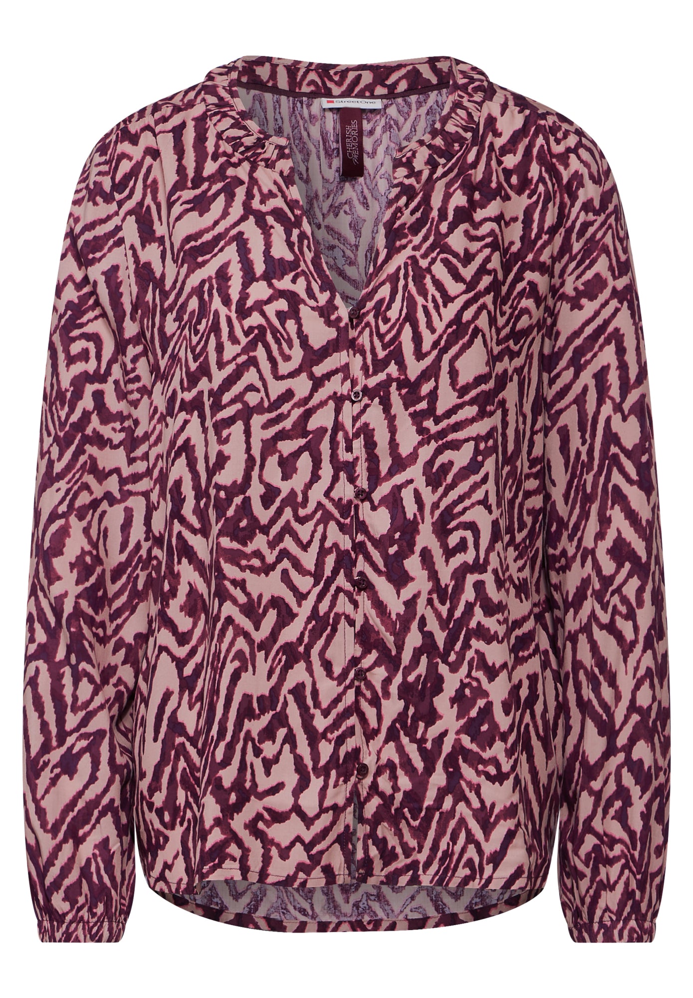 Street One Blusen  lila