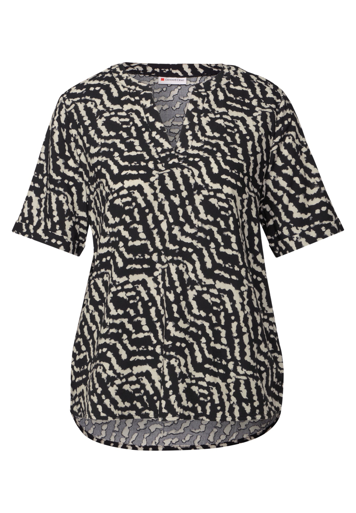 Street One Blusen  schwarz
