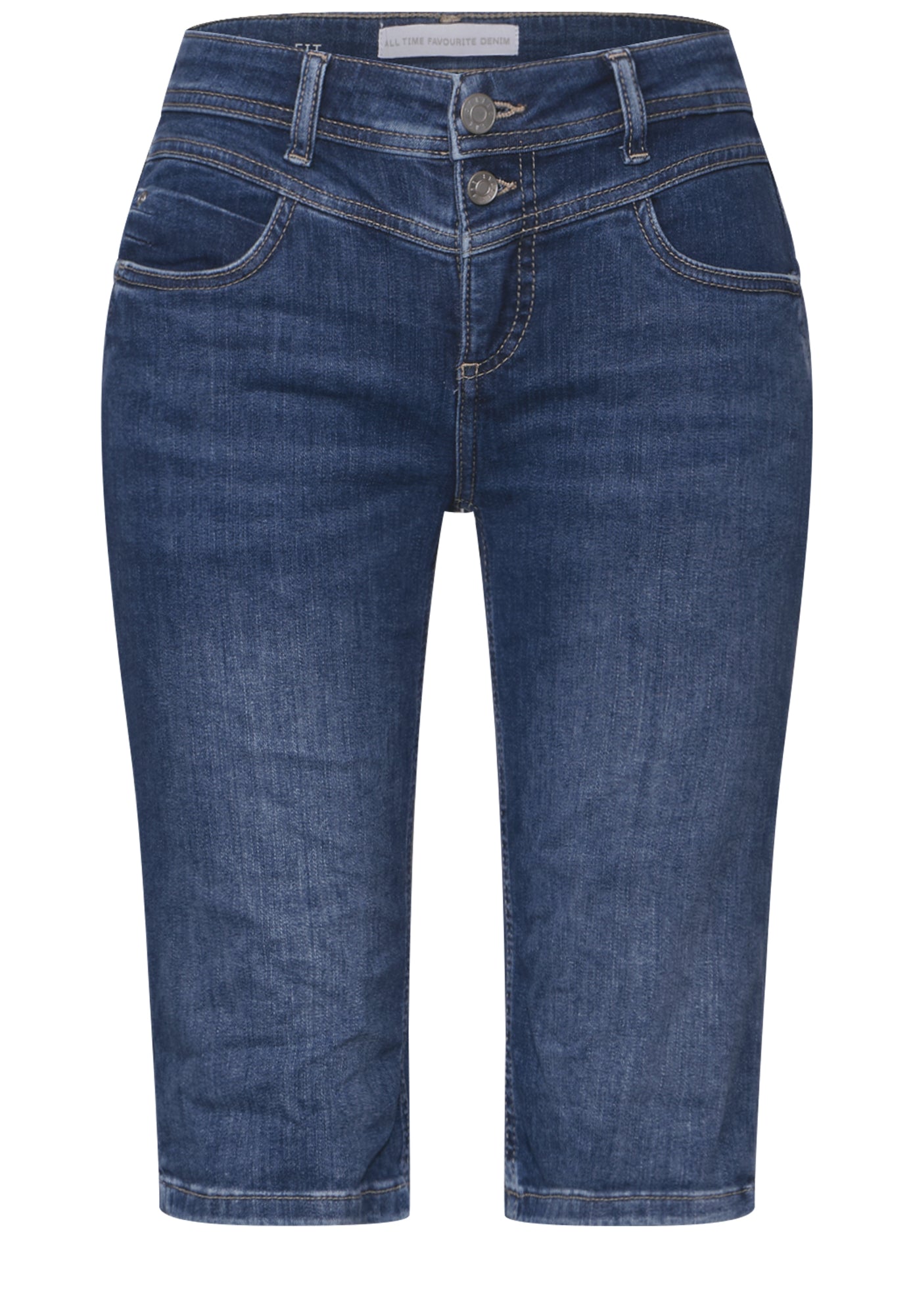 Street One Jeansshorts  dunkelblau