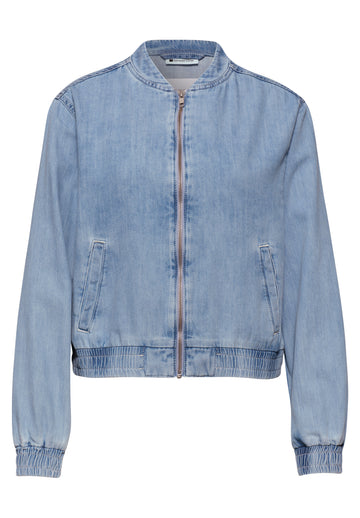Blouson im Denim-Look