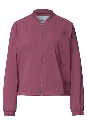 Blousonjacke mit Zipper