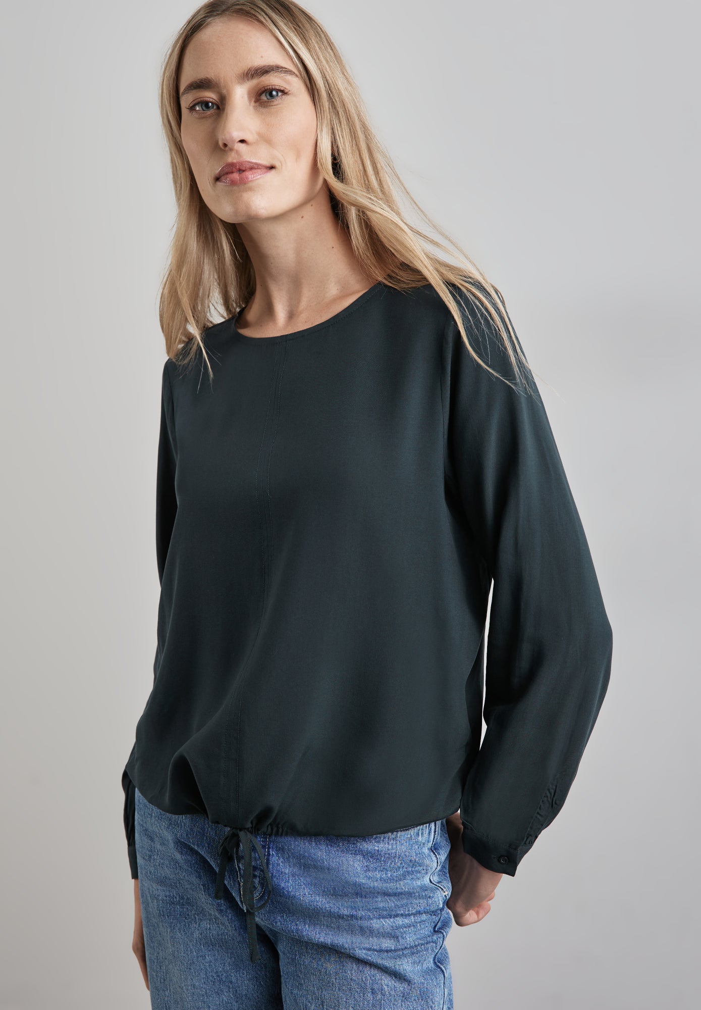Street One Blusen  dunkelblau