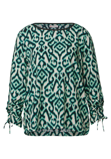 Bluse mit Raffung