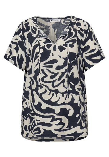 Bluse mit String-Detail