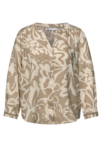 Bluse mit Tapedetails