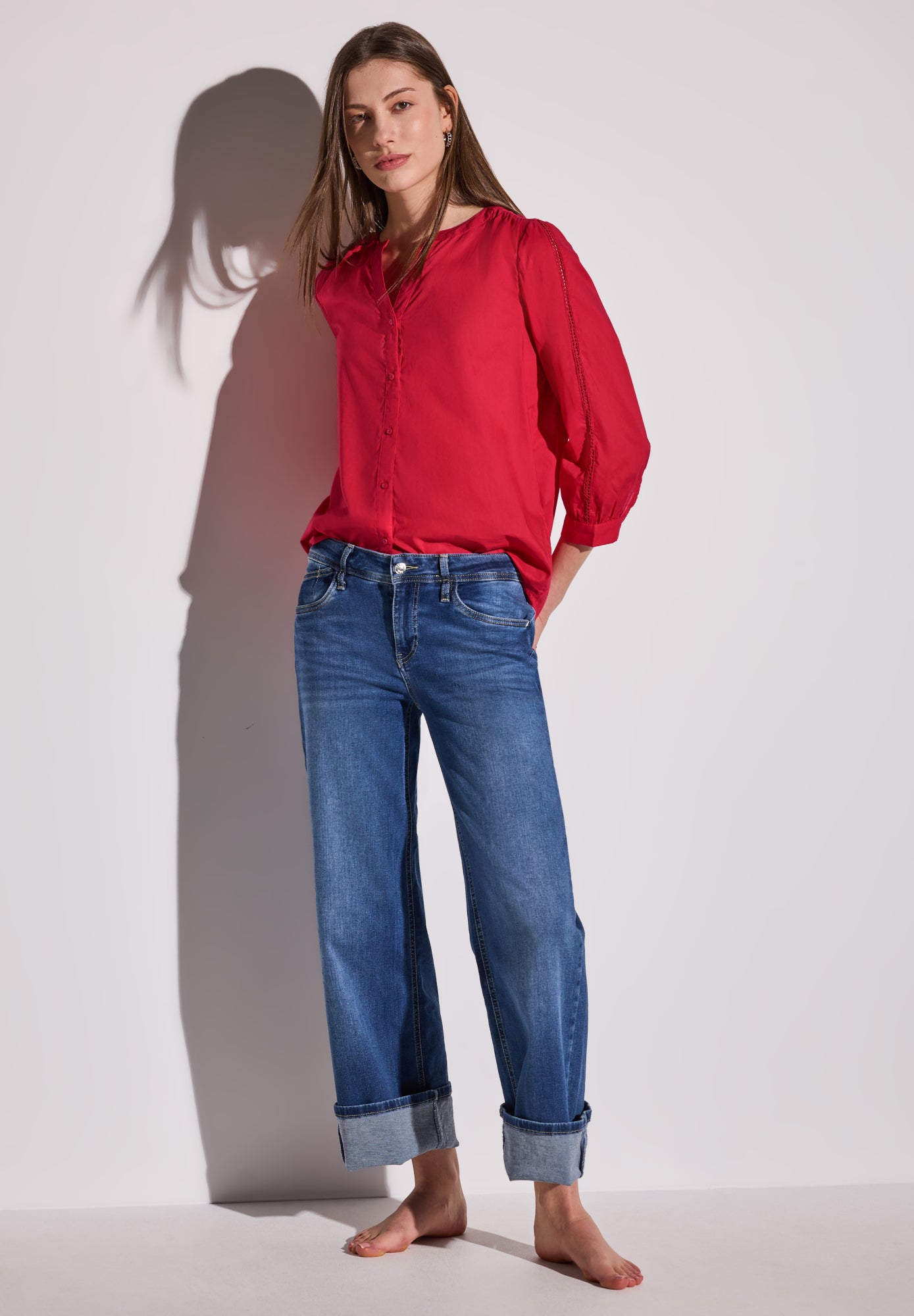 Street One Blusen  rot