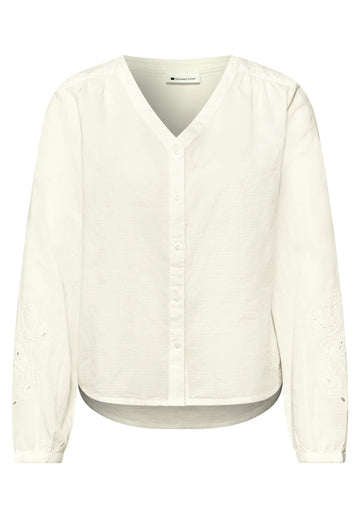 Bluse mit V-Neck