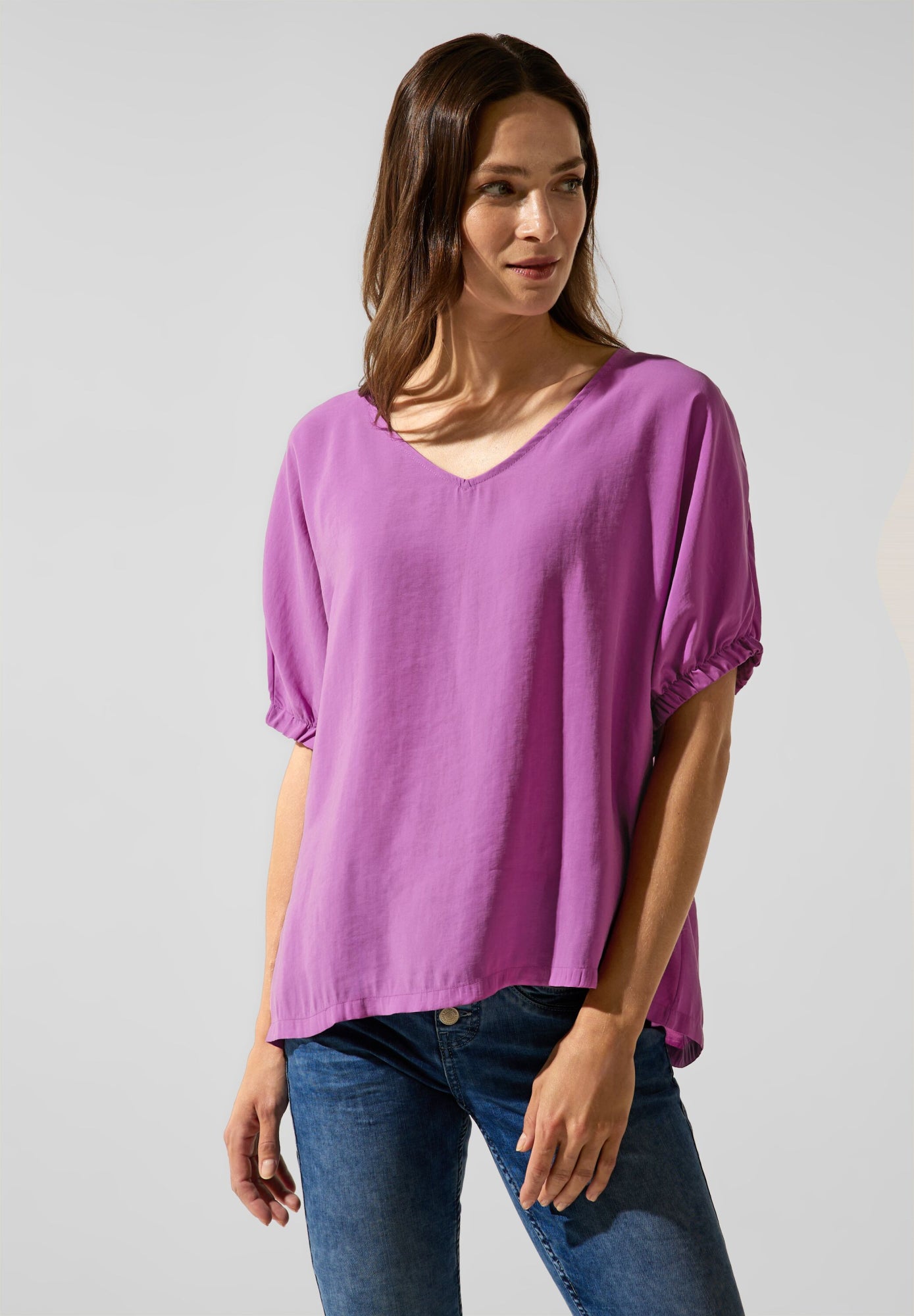 Street One Blusen  lila