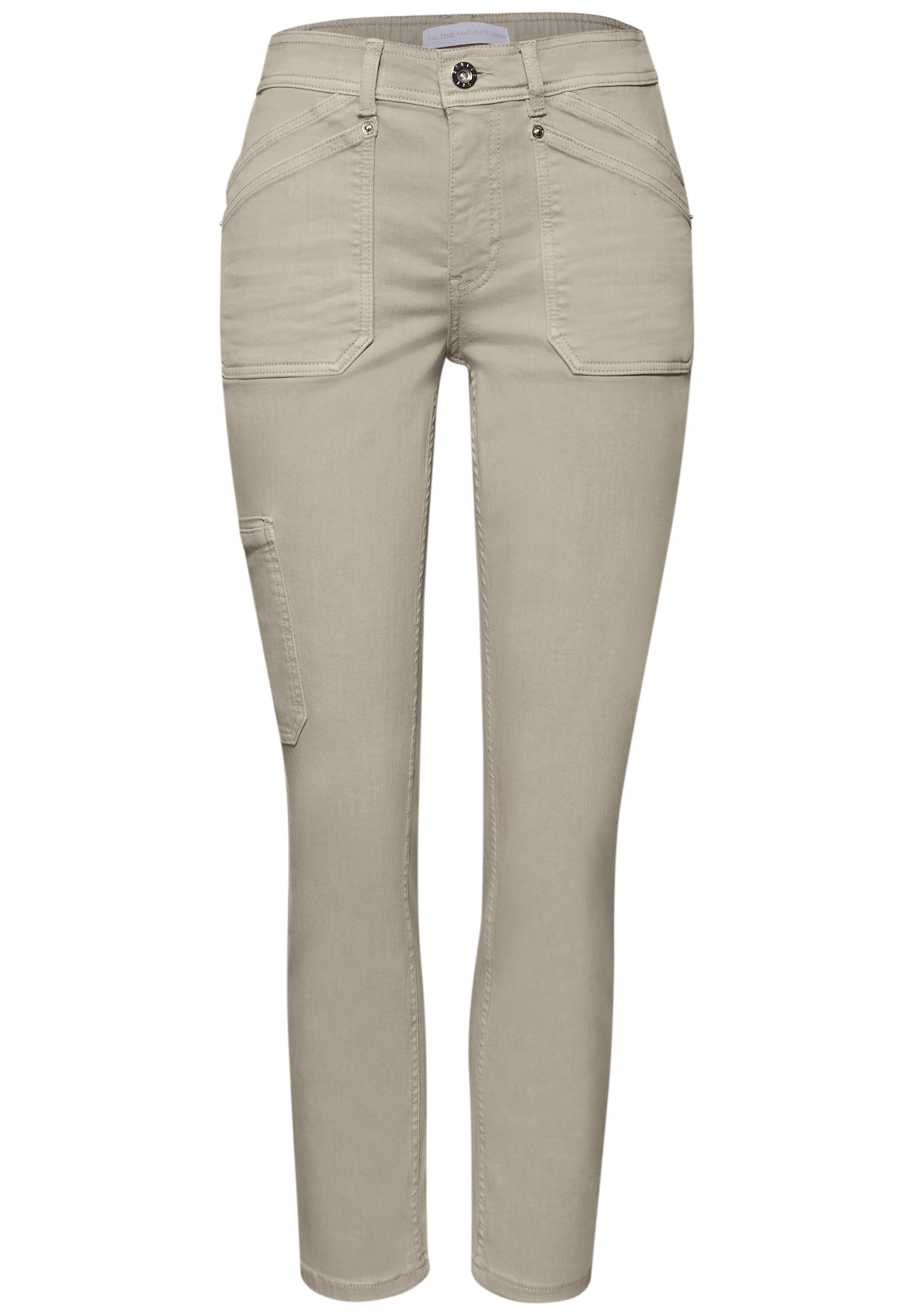 Street One Skinny, Slim  beige