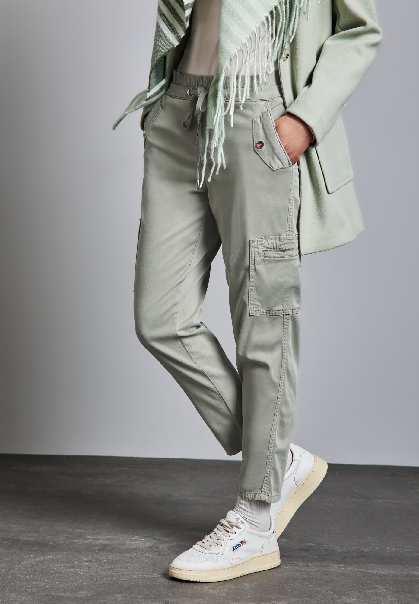 Street One Joggingpants  grün