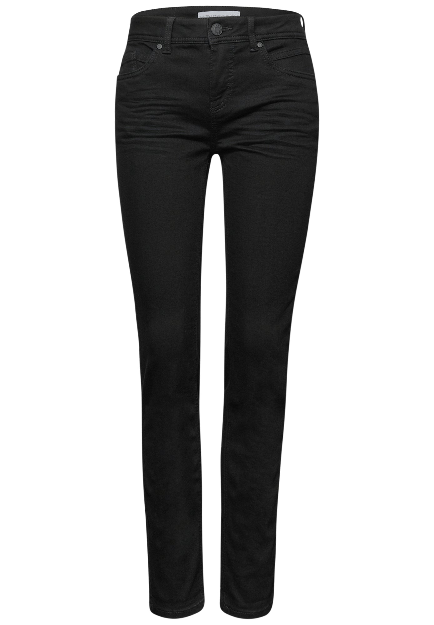 Street One Skinny, Slim  schwarz