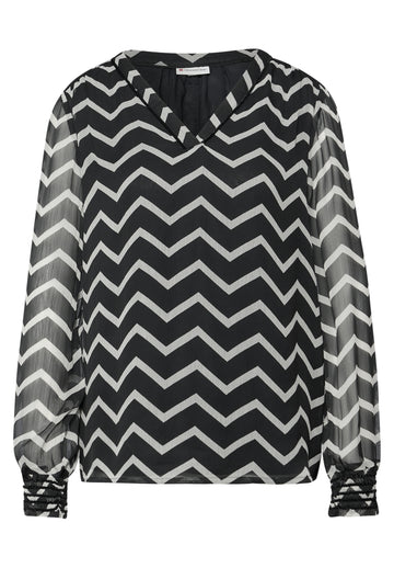 Chiffon Tunika mit Tape