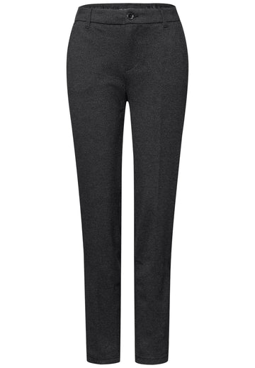 Chino im Melange-Look