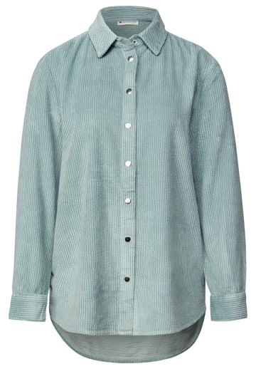 Cord Longbluse
