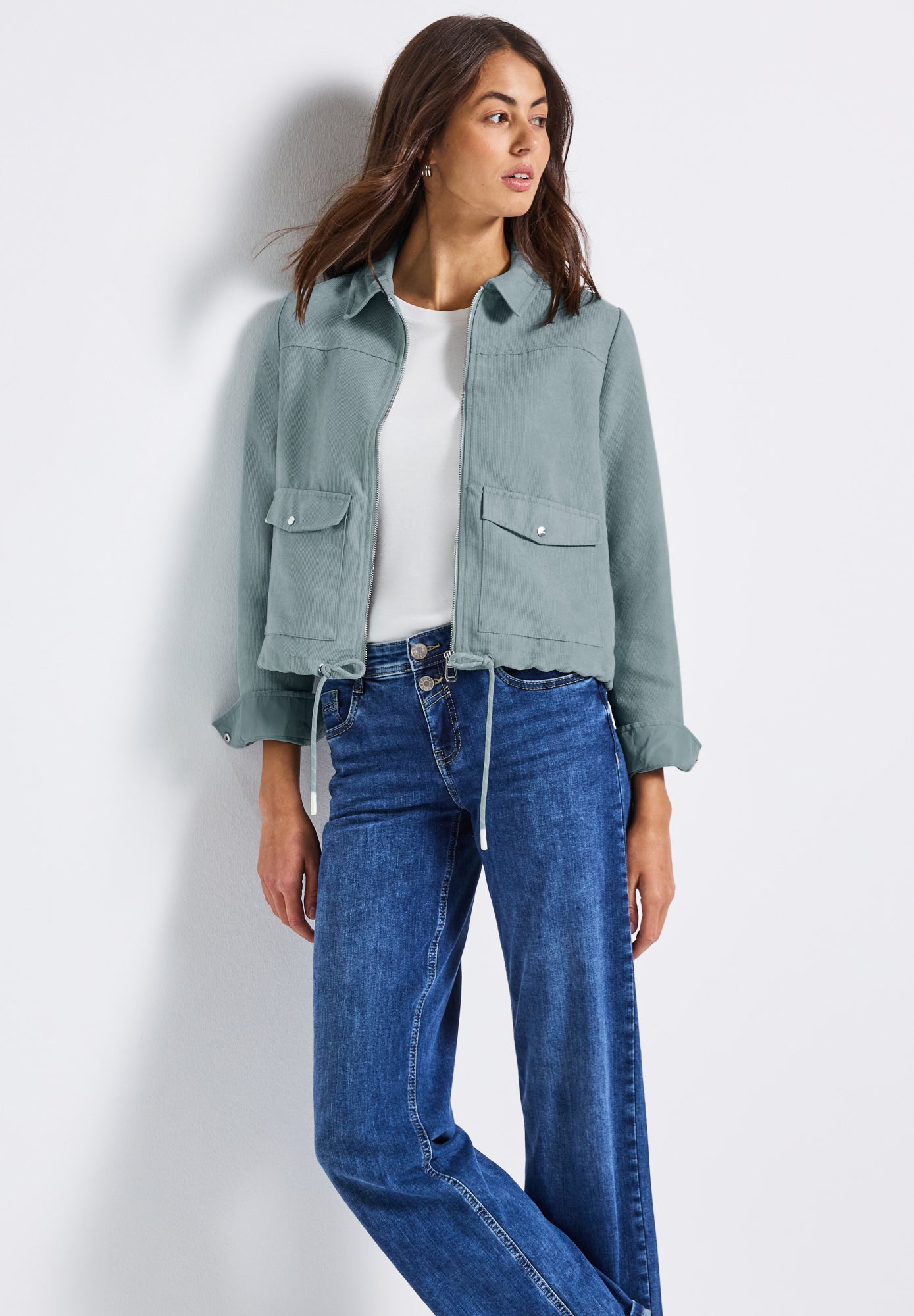 Street One Leichte Jacken  blau