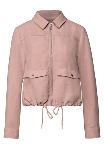 Cordjacke mit Zipper