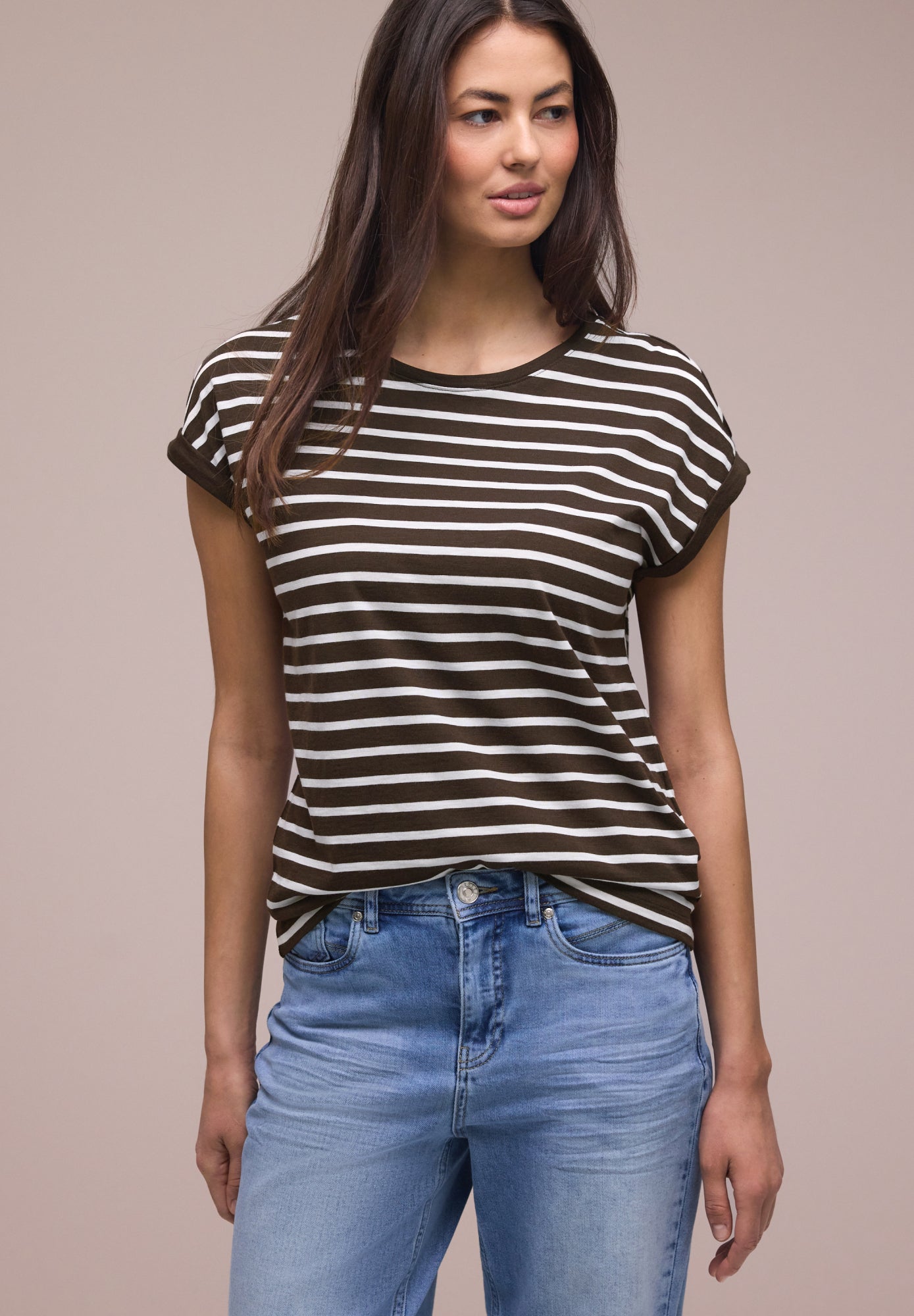 Street One T-Shirts  braun