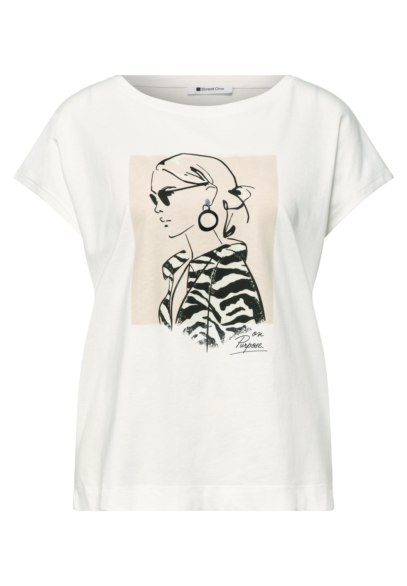 Street One T-Shirts  weiß