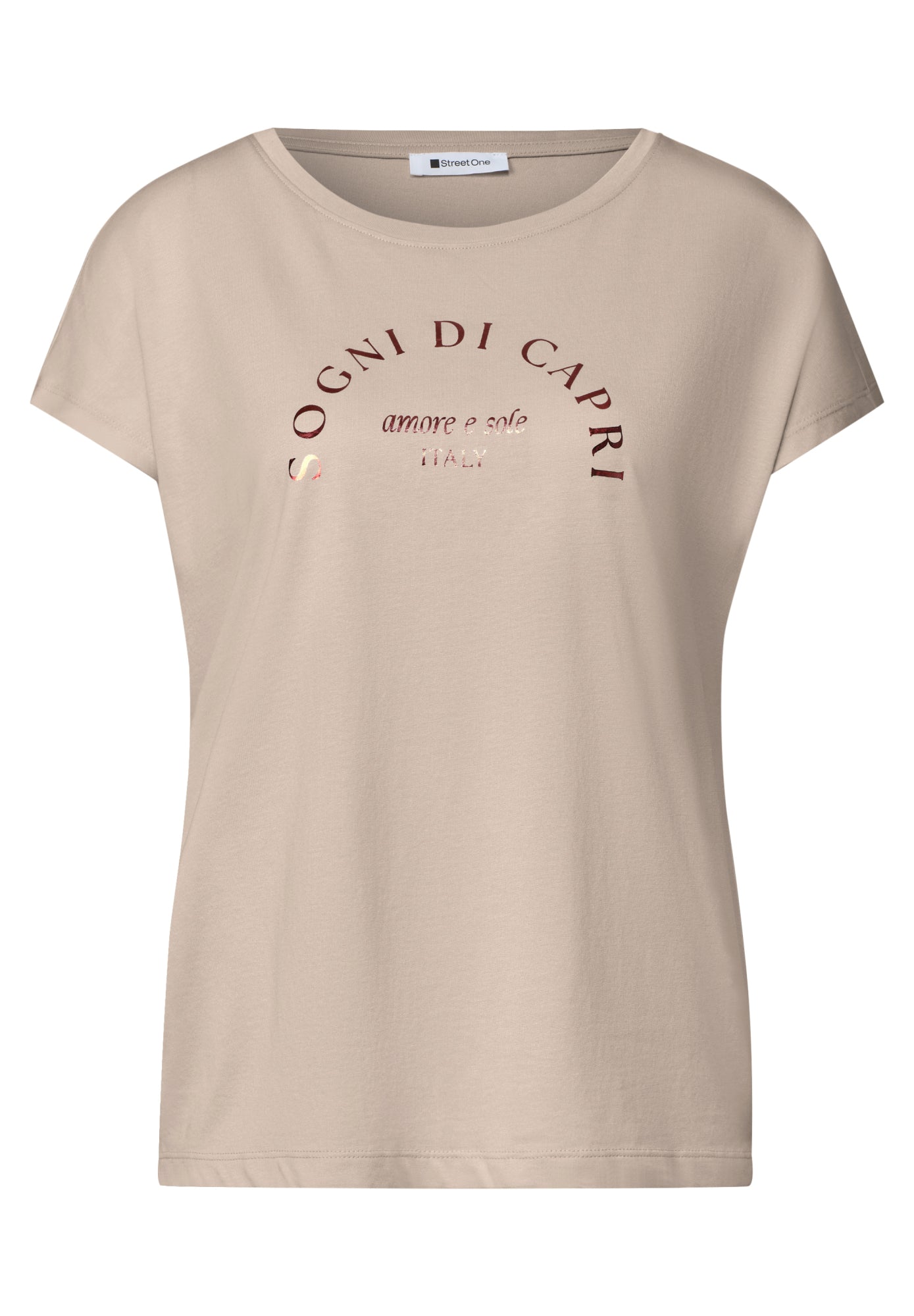Street One T-Shirts  beige