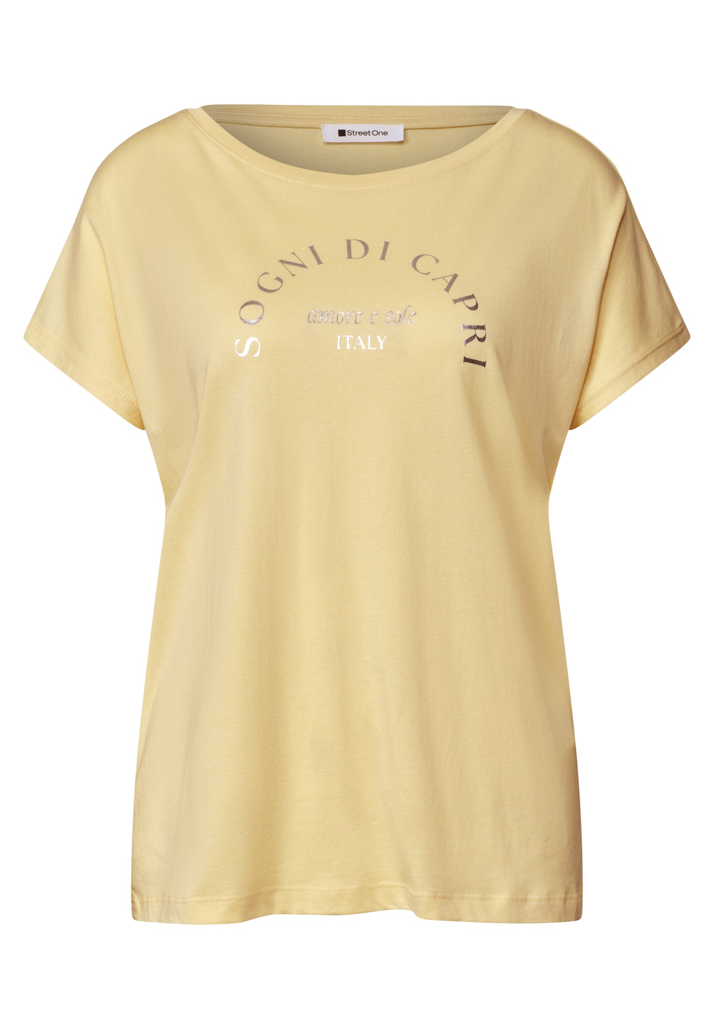 Street One T-Shirts  gelb