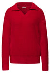 Street One Pullover  rot